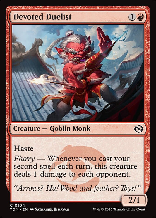 Devoted Duelist - (Foil): Tarkir: Dragonstorm