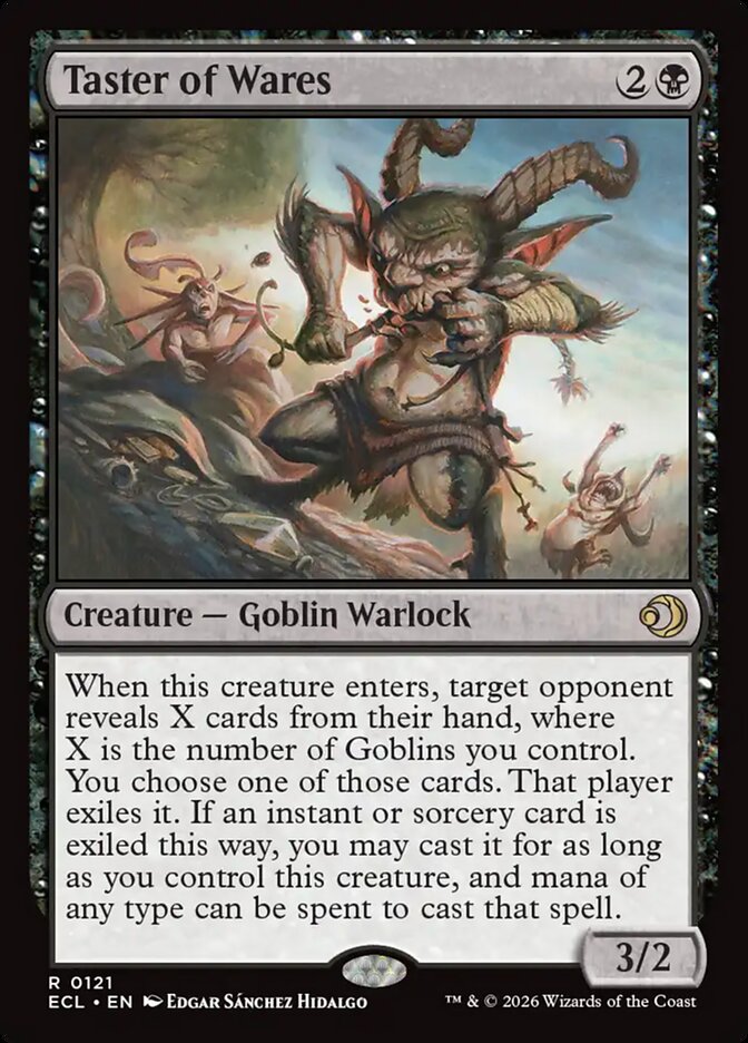 Taster of Wares - (Foil): Lorwyn Eclipsed