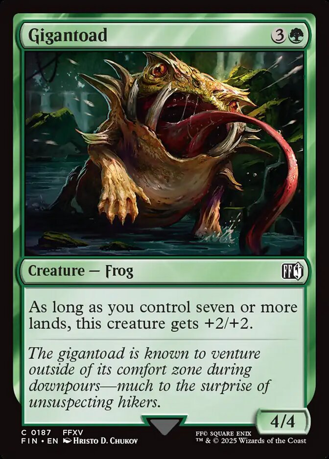 Gigantoad: Final Fantasy