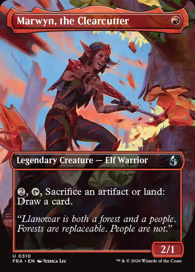 Marwyn, the Clearcutter (Borderless) (#310)