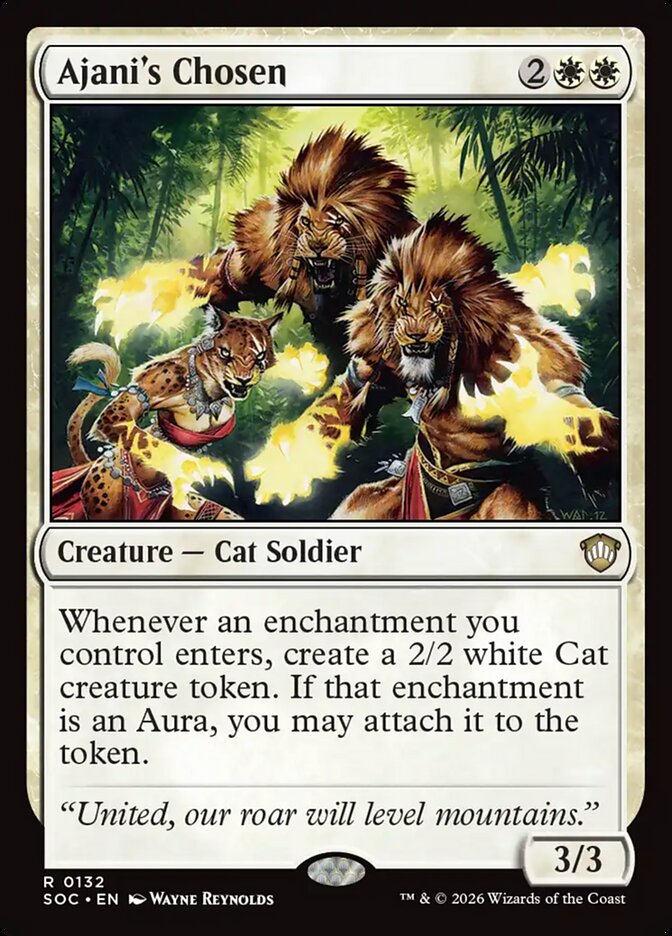 Ajani's Chosen: Secrets of Strixhaven Commander