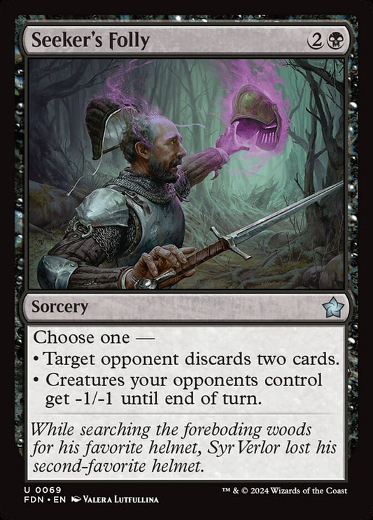 Seeker's Folly - (Foil): Foundations