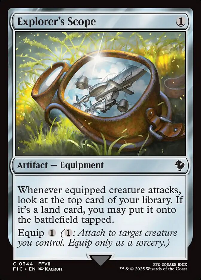 Explorer's Scope - (Foil): Final Fantasy Commander