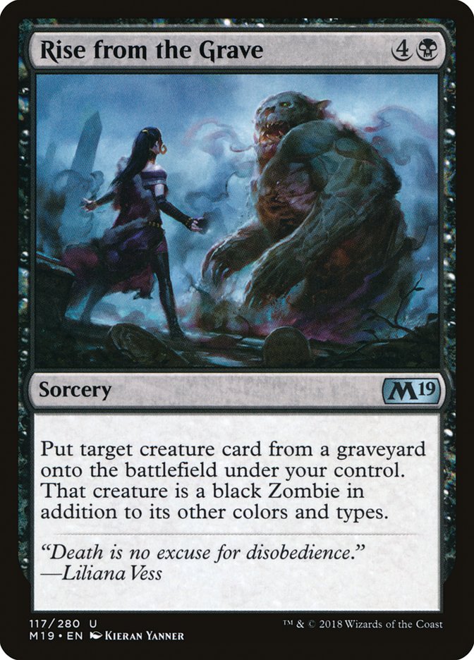 Rise from the Grave: Core Set 2019