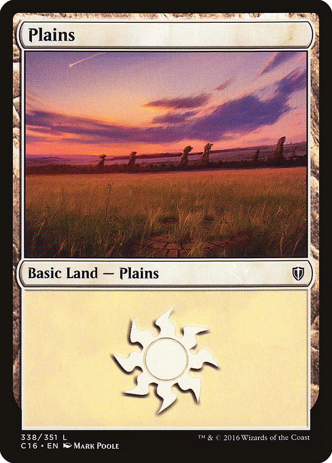 Plains (#338): Commander 2016