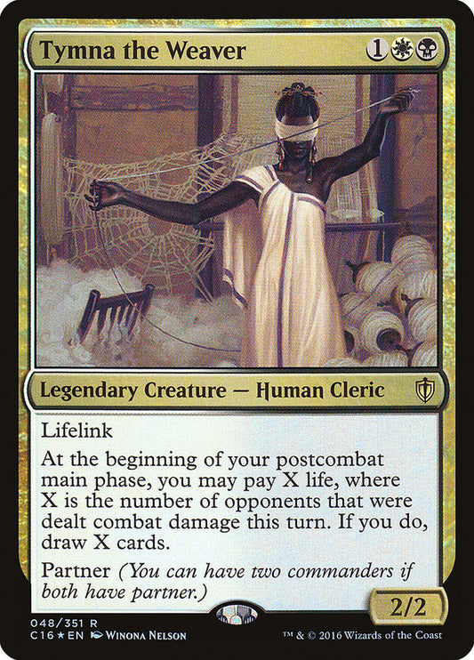 Tymna the Weaver - (Foil): Commander 2016