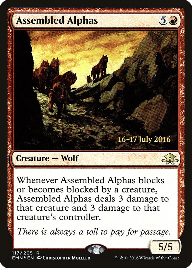 Assembled Alphas (Prerelease) (Eldritch Moon) - (Foil): Eldritch Moon Promos