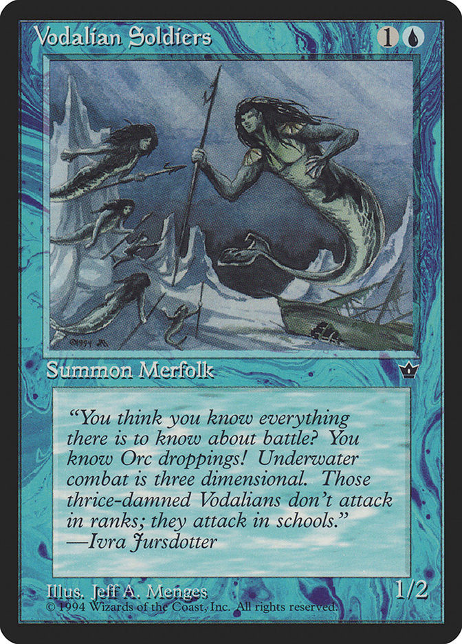 Vodalian Soldiers (Jeff A. Menges): Fallen Empires