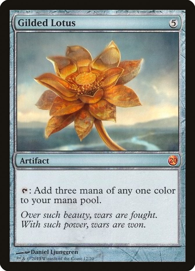 Gilded Lotus - (Foil): From the Vault: Twenty