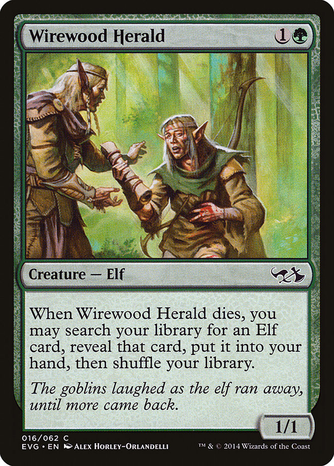 Wirewood Herald: Duel Decks Anthology: Elves vs. Goblins