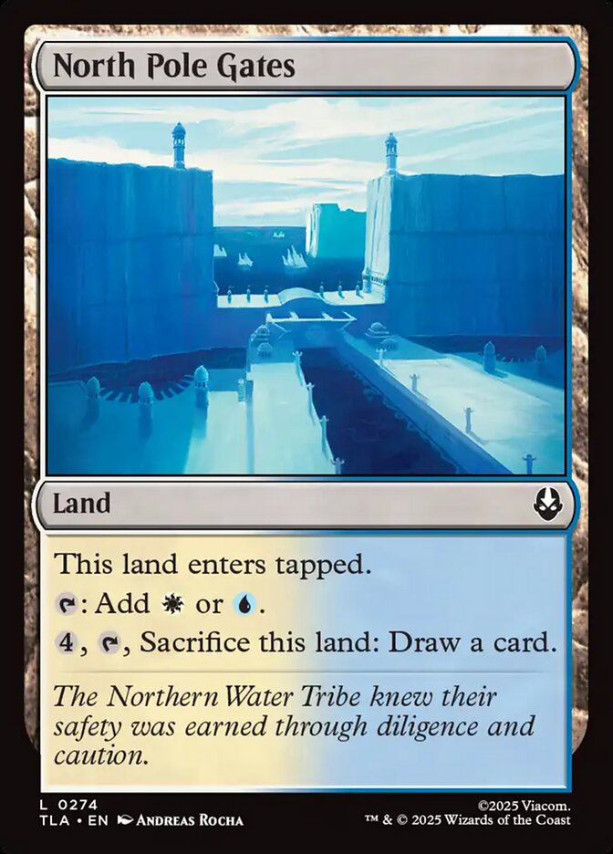 North Pole Gates - (Foil): Avatar: The Last Airbender