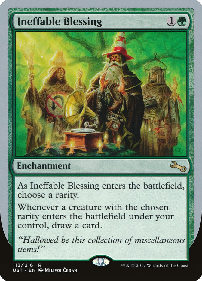 Ineffable Blessing: Unstable