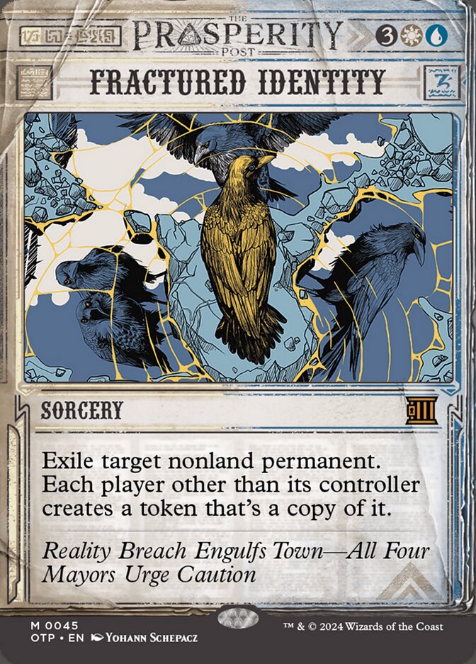 Fractured Identity - (Foil): Breaking News