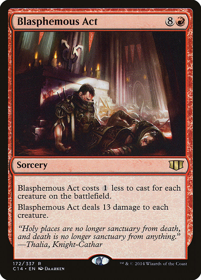 Blasphemous Act: Commander 2014