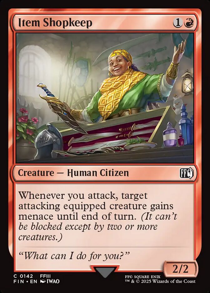 Item Shopkeep - (Foil): Final Fantasy