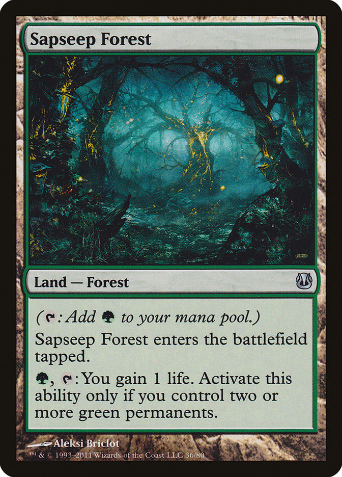 Sapseep Forest: Duel Decks: Ajani vs. Nicol Bolas