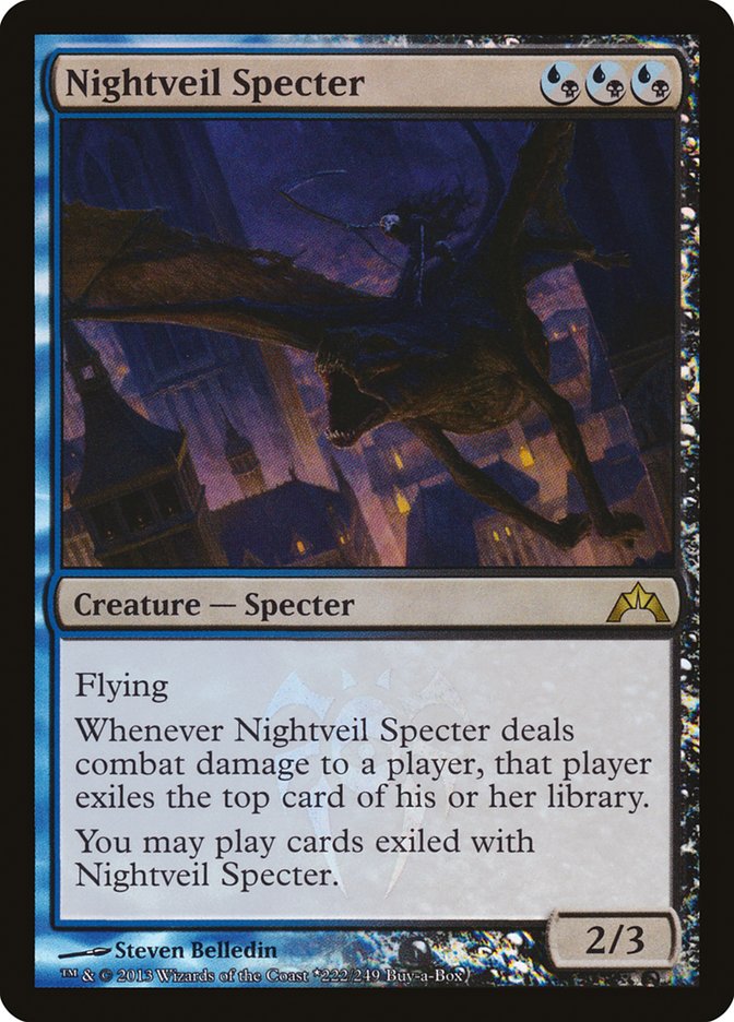Nightveil Specter (Buy-a-Box) - (Foil): Gatecrash Promos