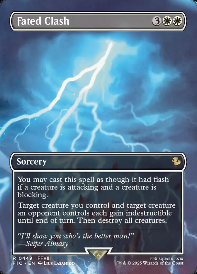 Fated Clash - (Foil): Final Fantasy Commander