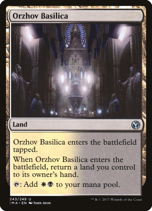 Orzhov Basilica - (Foil): Iconic Masters