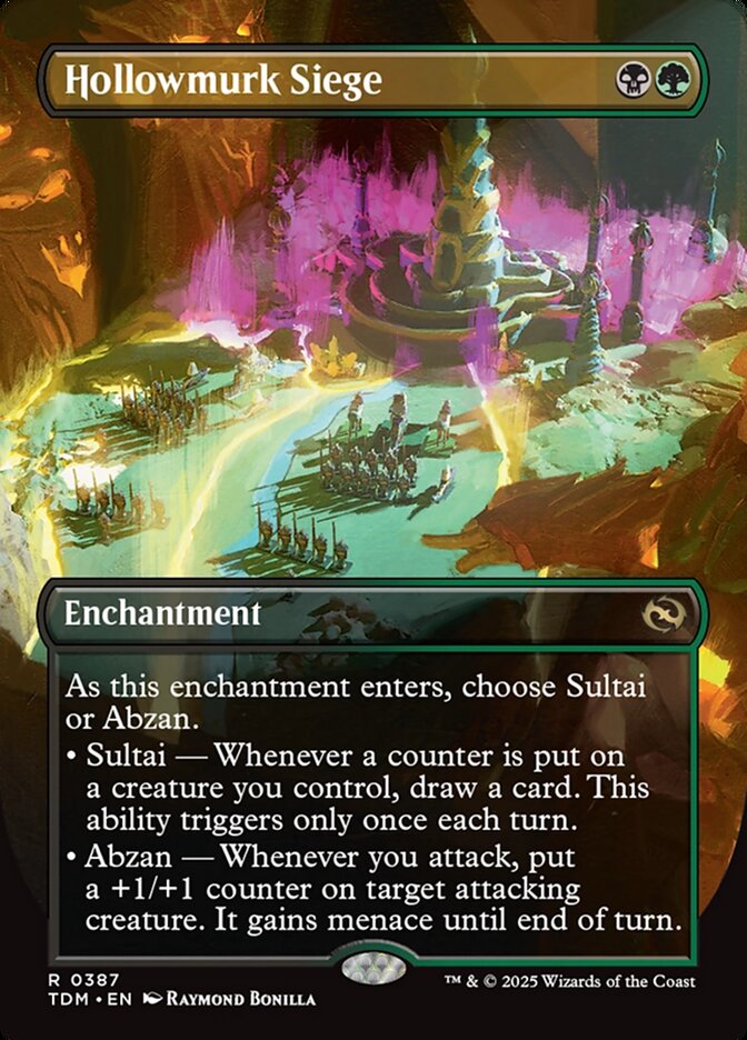 Hollowmurk Siege (Borderless): Tarkir: Dragonstorm