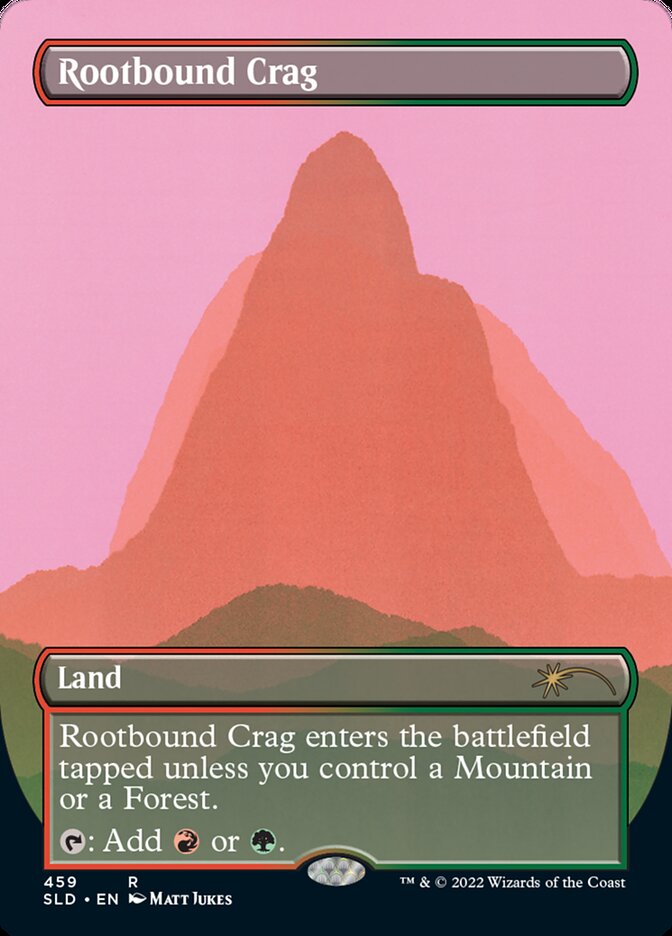 Rootbound Crag (Secret Lair) (Borderless)