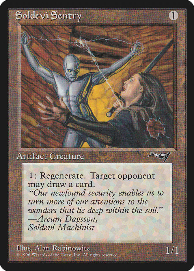 Soldevi Sentry (Attacking): Alliances