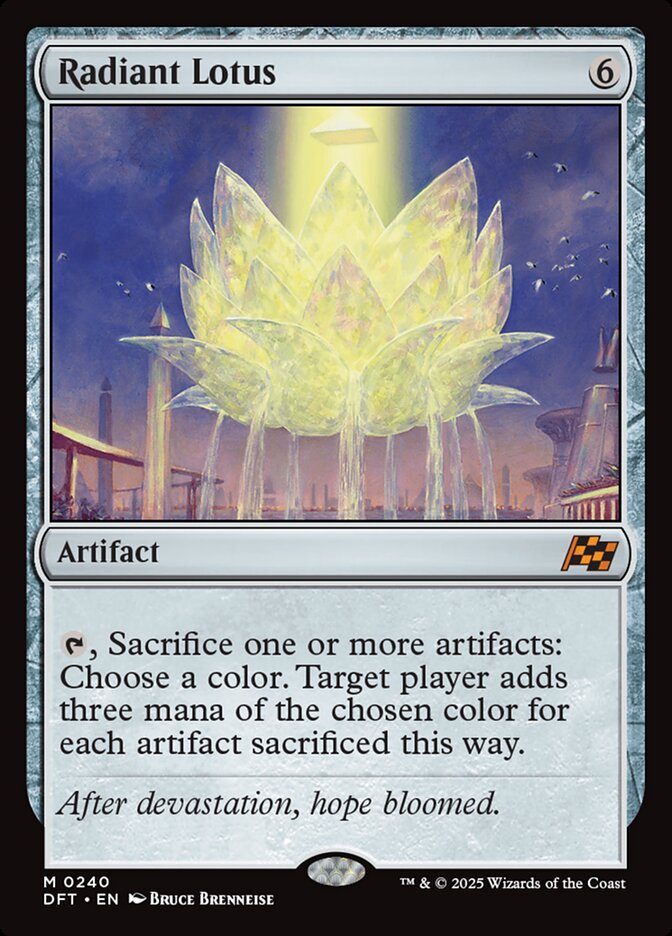 Radiant Lotus - (Foil): Aetherdrift