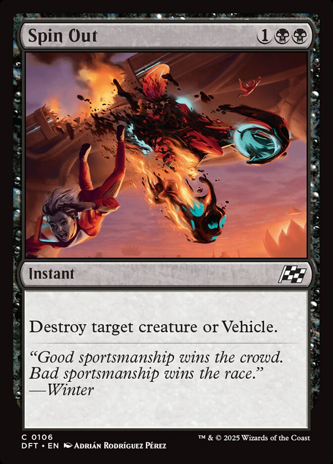 Spin Out: Aetherdrift