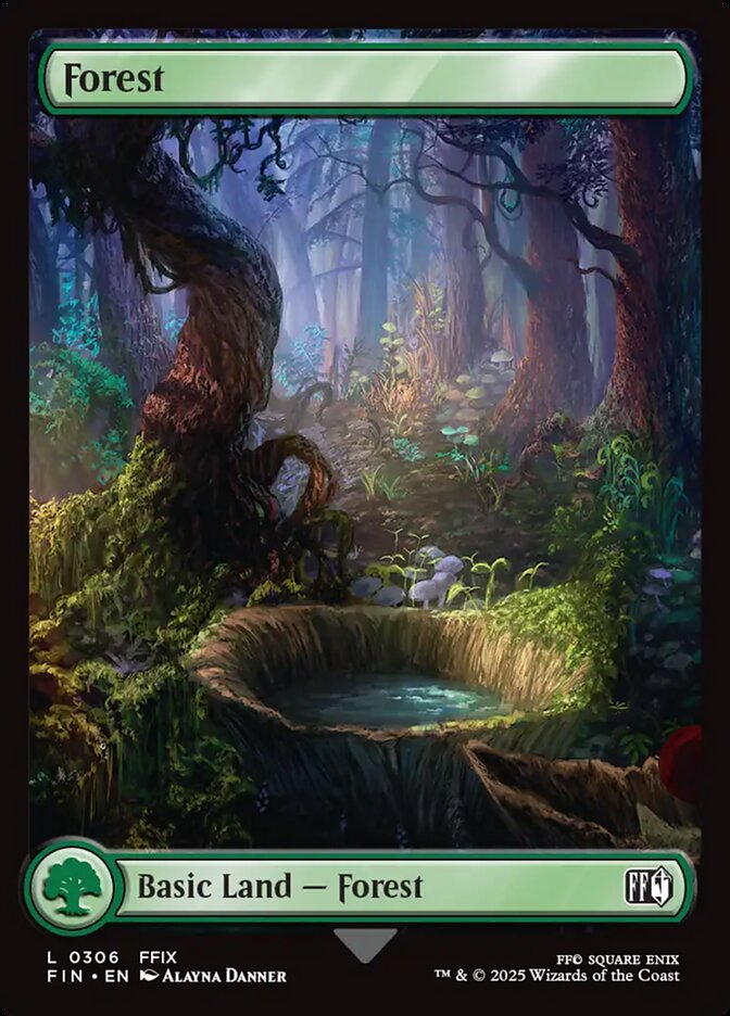 Forest (#306) (Full Art) - (Foil): Final Fantasy