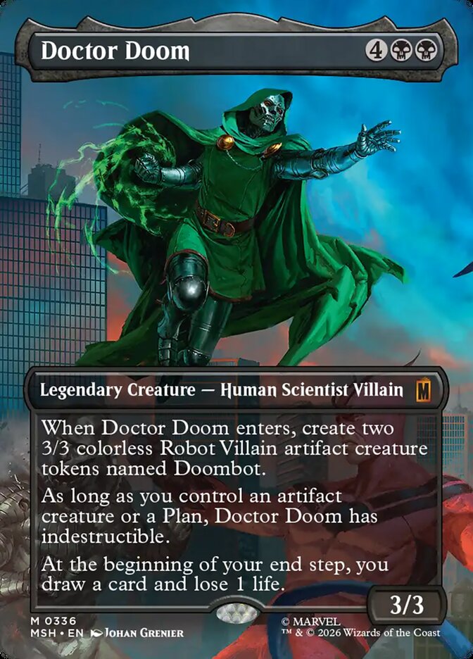 Doctor Doom (Borderless) (#336)