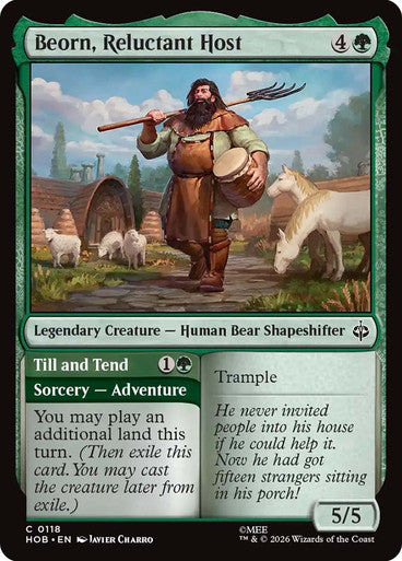 Beorn, Reluctant Host // Till and Tend: The Hobbit