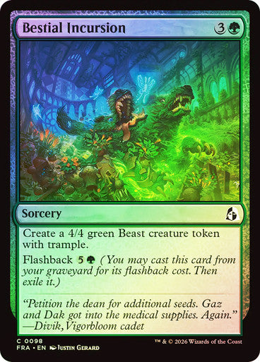Bestial Incursion - (Foil): Reality Fracture