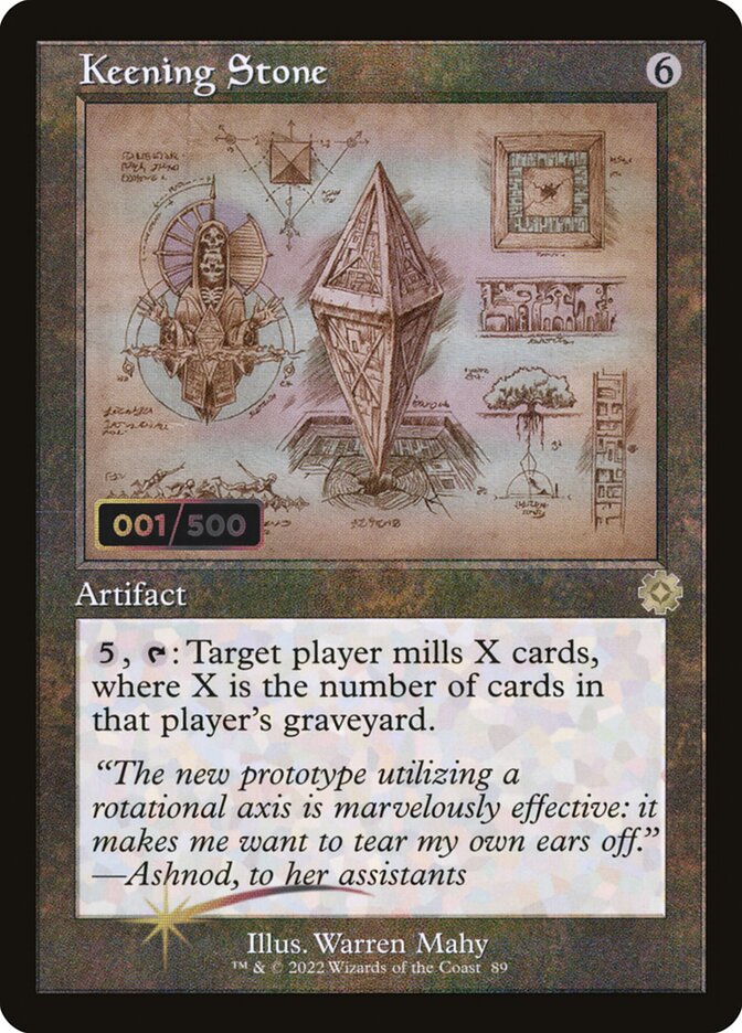 Keening Stone - (Foil): The Brothers' War Retro Artifacts