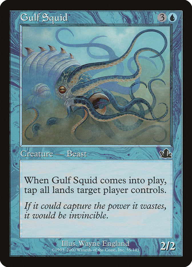 Gulf Squid - (Foil): Prophecy