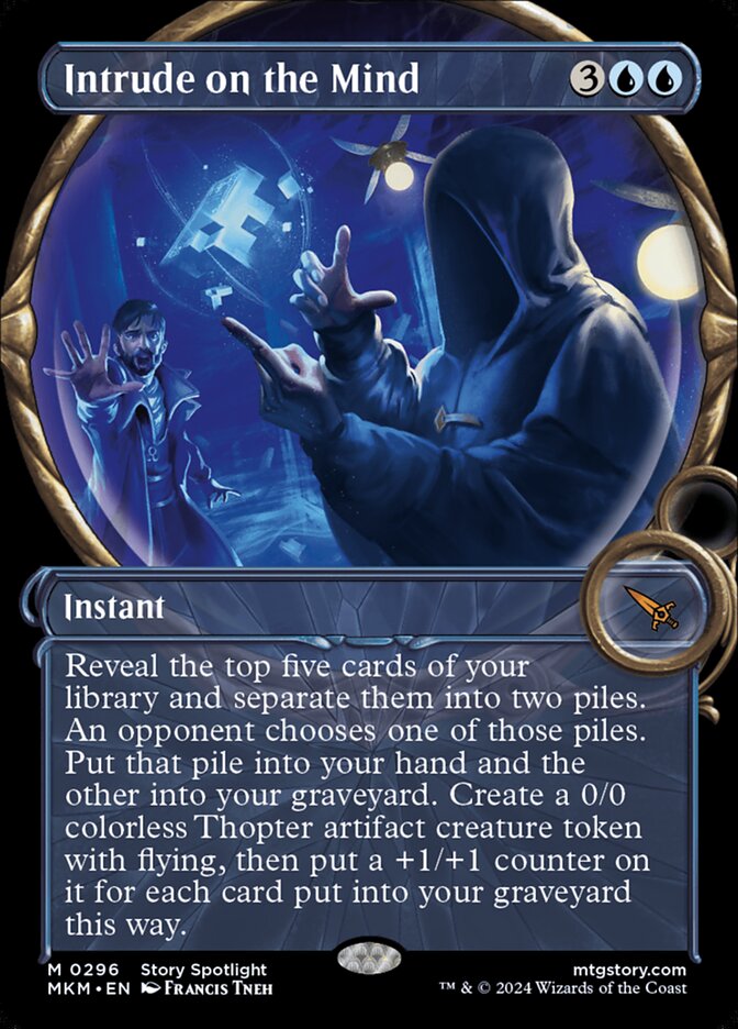 Intrude on the Mind (Showcase) - (Foil): Murders at Karlov Manor