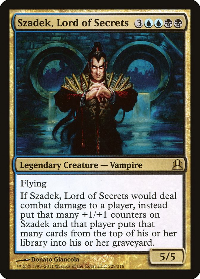 Szadek, Lord of Secrets: Commander 2011