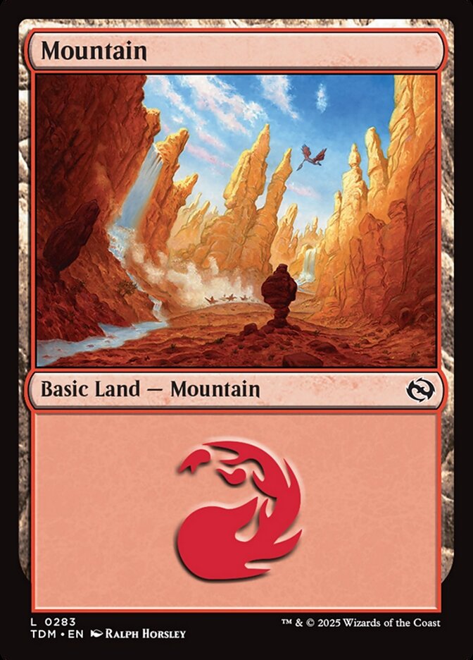 Mountain (#283): Tarkir: Dragonstorm