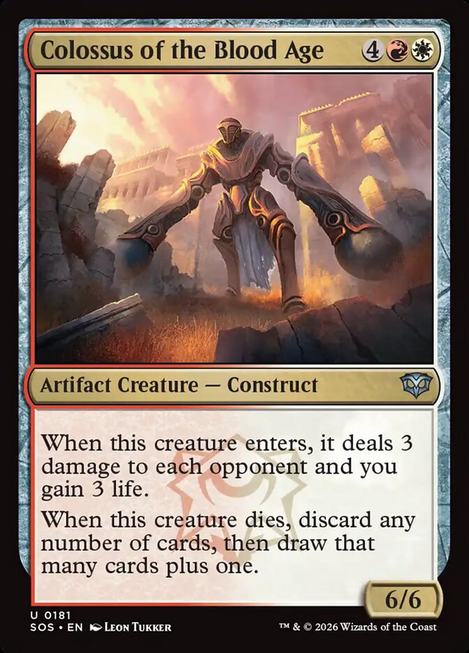Colossus of the Blood Age - (Foil): Secrets of Strixhaven