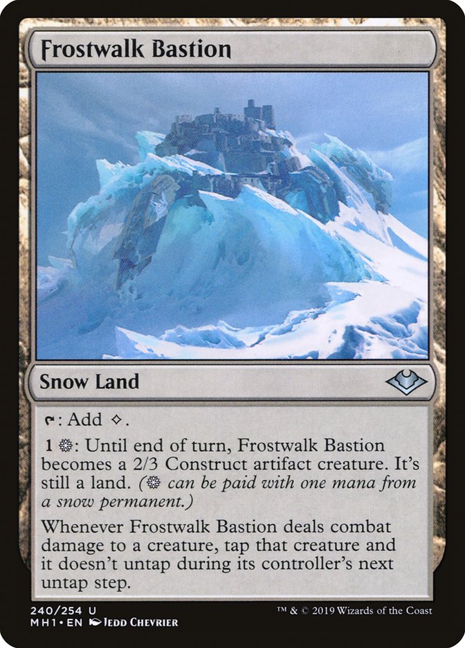 Frostwalk Bastion: Modern Horizons