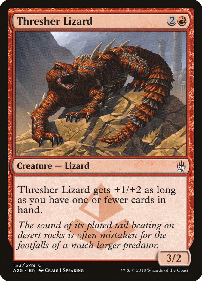 Thresher Lizard: Masters 25