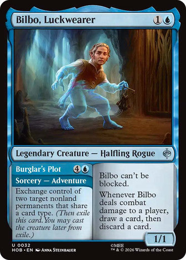 Bilbo, Luckwearer // Burglar's Plot: The Hobbit