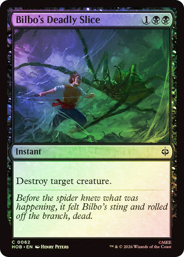 Bilbo's Deadly Slice - (Foil): The Hobbit