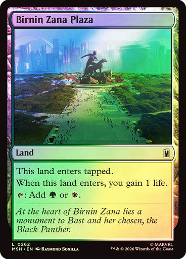Birnin Zana Plaza - (Foil): Marvel Super Heroes