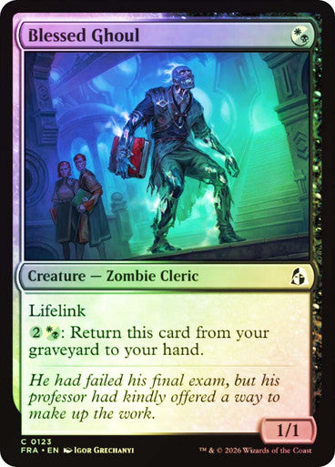 Blessed Ghoul - (Foil): Reality Fracture