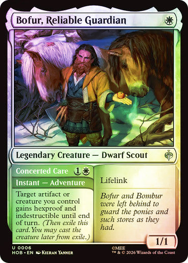 Bofur, Reliable Guardian // Concerted Care - (Foil): The Hobbit