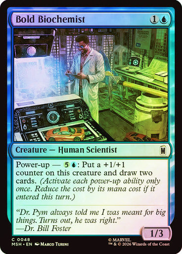 Bold Biochemist - (Foil): Marvel Super Heroes