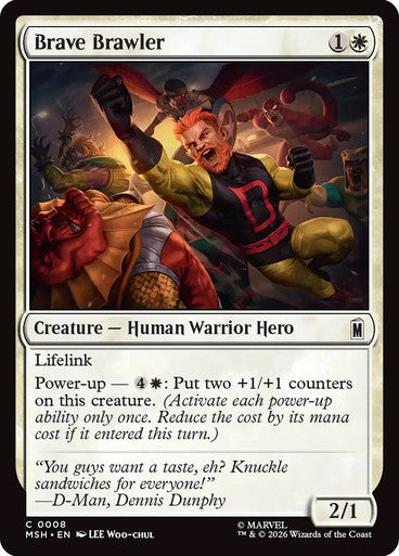 Brave Brawler: Marvel Super Heroes