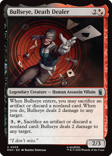 Bullseye, Death Dealer: Marvel Super Heroes