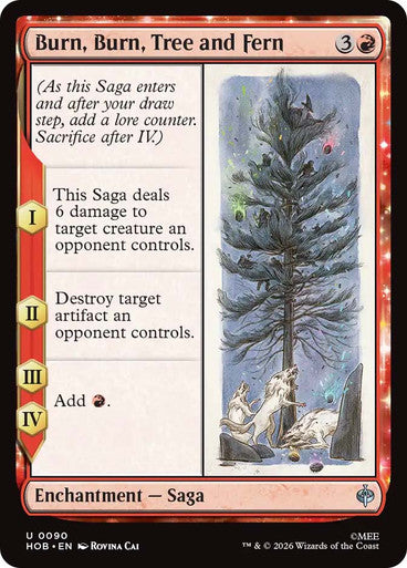 Burn, Burn, Tree and Fern: The Hobbit