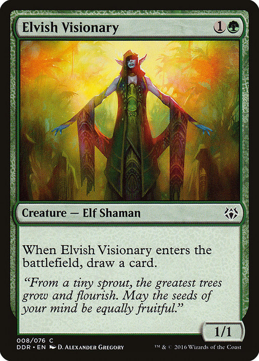 Elvish Visionary: Duel Decks: Nissa vs. Ob Nixilis